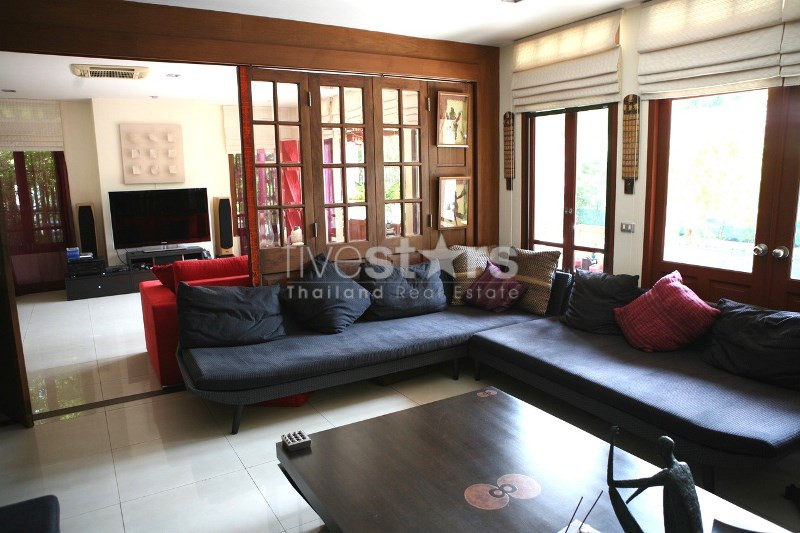 Unfurnished single house for rent with pool in Ekamai, photo 9