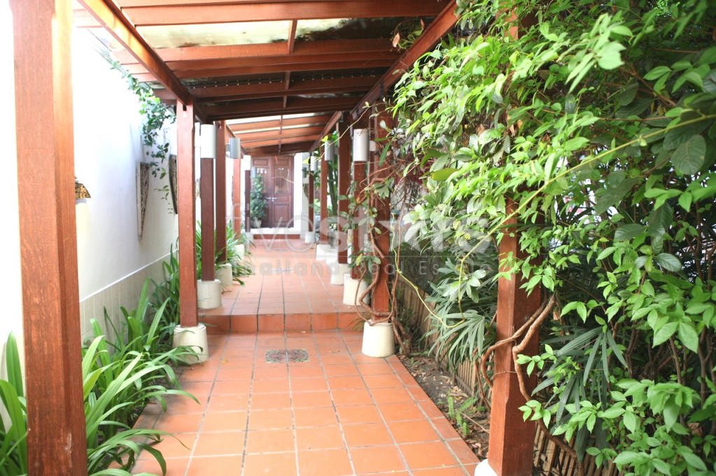 Unfurnished single house for rent with pool in Ekamai, photo 14