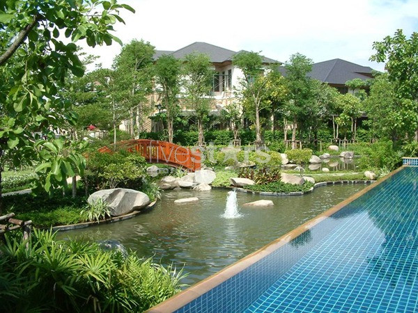 House in compound 4 bedrooms for rent near BTS Ekamai, photo 6