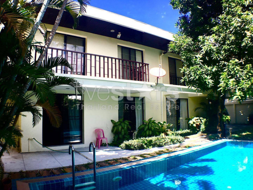 Single house for rent with private pool on Ekkamai, photo 3