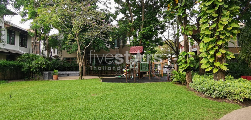 House in compound 4 bedrooms for rent near BTS Phrakhanong, photo 24