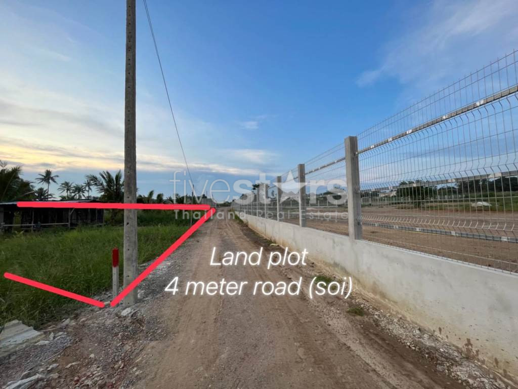 *Terrains* à vendre sur Huahin-Pranburi Soi 105, photo 4