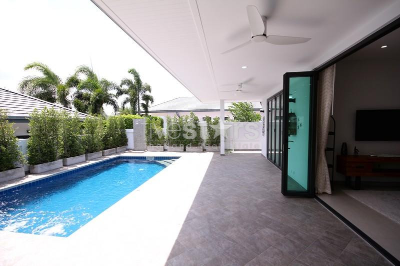 Belle villa moderne de 3 chambres à vendre à Hin Lek Fai, près de Hua hin., photo 4