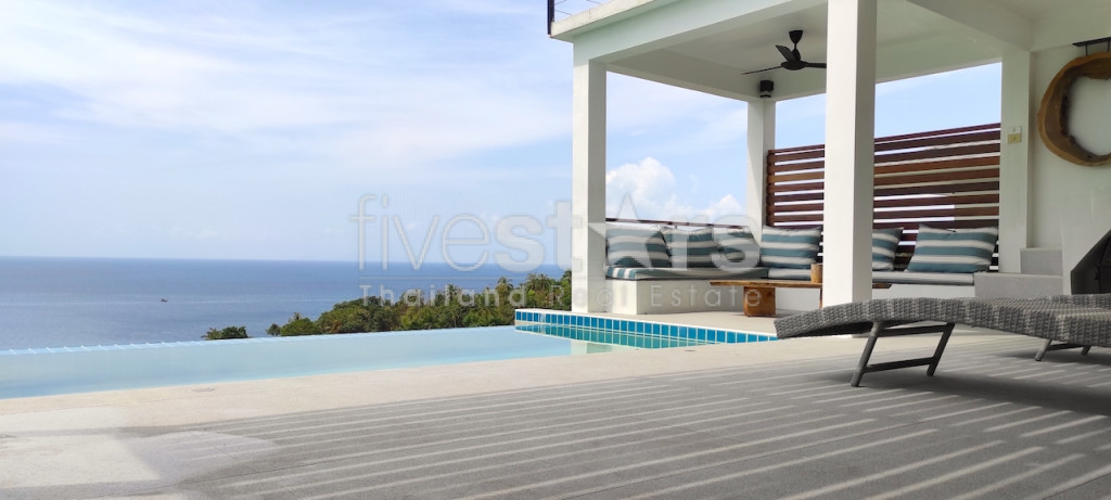 4 bedrooms Seaview house for sale in Koh Phangan, photo 14
