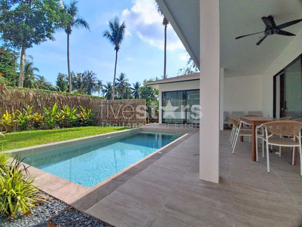 Villa deux chambres sur plan à vendre à 5 minutes de la plage de Hin Kong