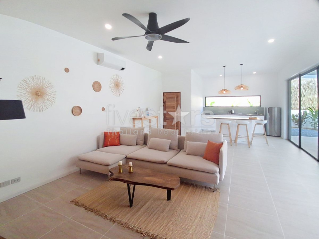 Villa deux chambres sur plan à vendre à 5 minutes de la plage de Hin Kong, photo 5