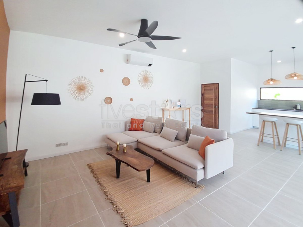Villa deux chambres sur plan à vendre à 5 minutes de la plage de Hin Kong, photo 6