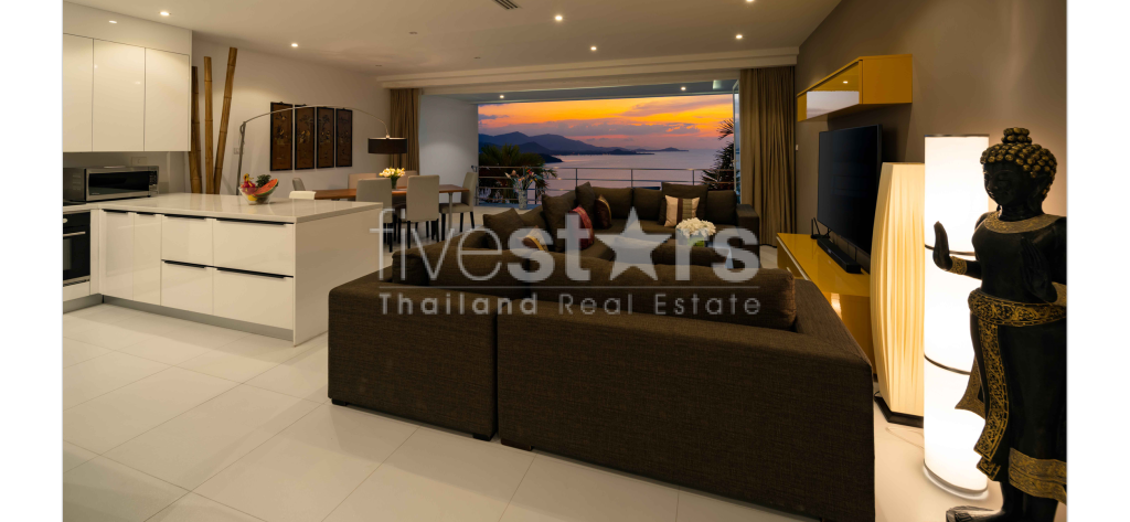 For lease Sea view flat 3 Bd Bangrak Koh Samui, photo 14