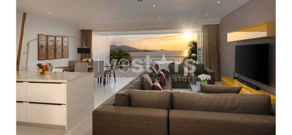 For lease Sea view flat 3 Bd Bangrak Koh Samui, photo 3