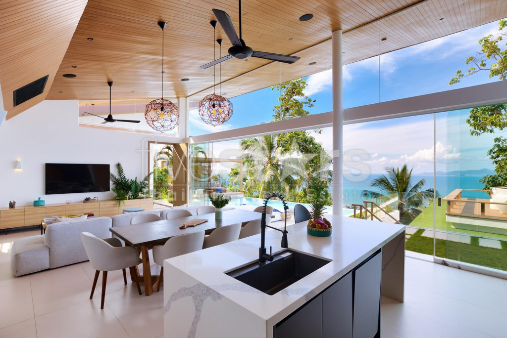 Superbe villa 4 chambres avec vue mer à vendre à Koh Samui, photo 14