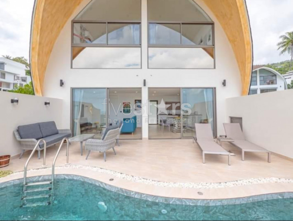Villa vue mer avec 2 chambres à vendre à Chawneg Noi, photo 2