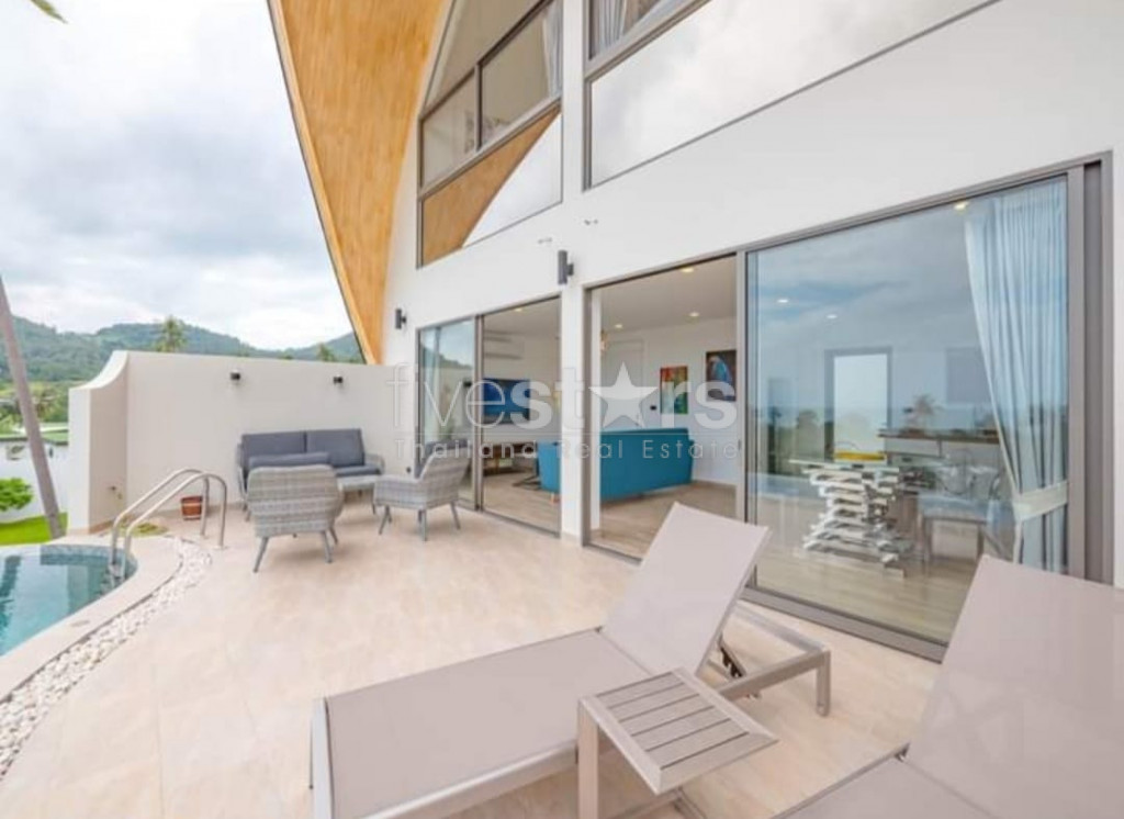 Villa vue mer avec 2 chambres à vendre à Chawneg Noi, photo 5