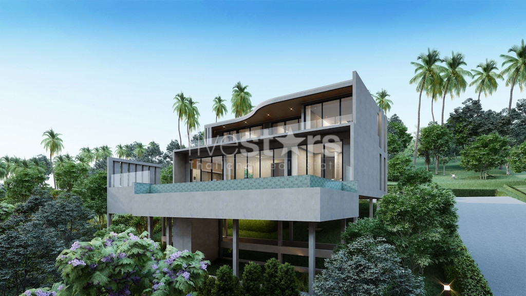 Villa 4 chambres et vue mer à vendre quartier Maenam, photo 2