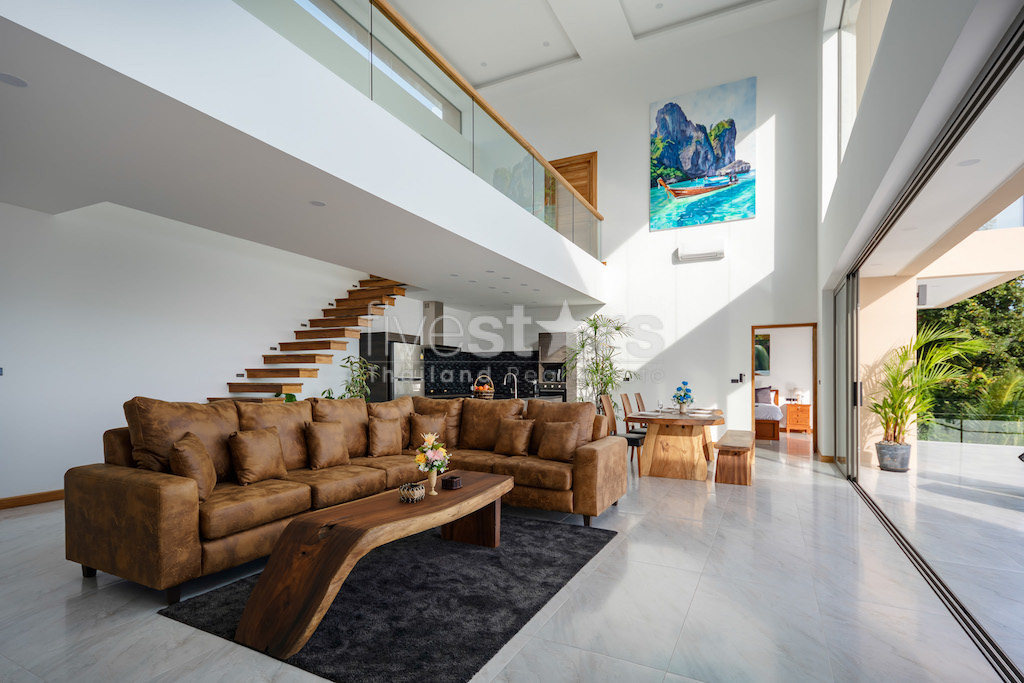 Superbe villa vue mer 4 chambres à vendre sur les hauteurs de Chaweng Noi, photo 8