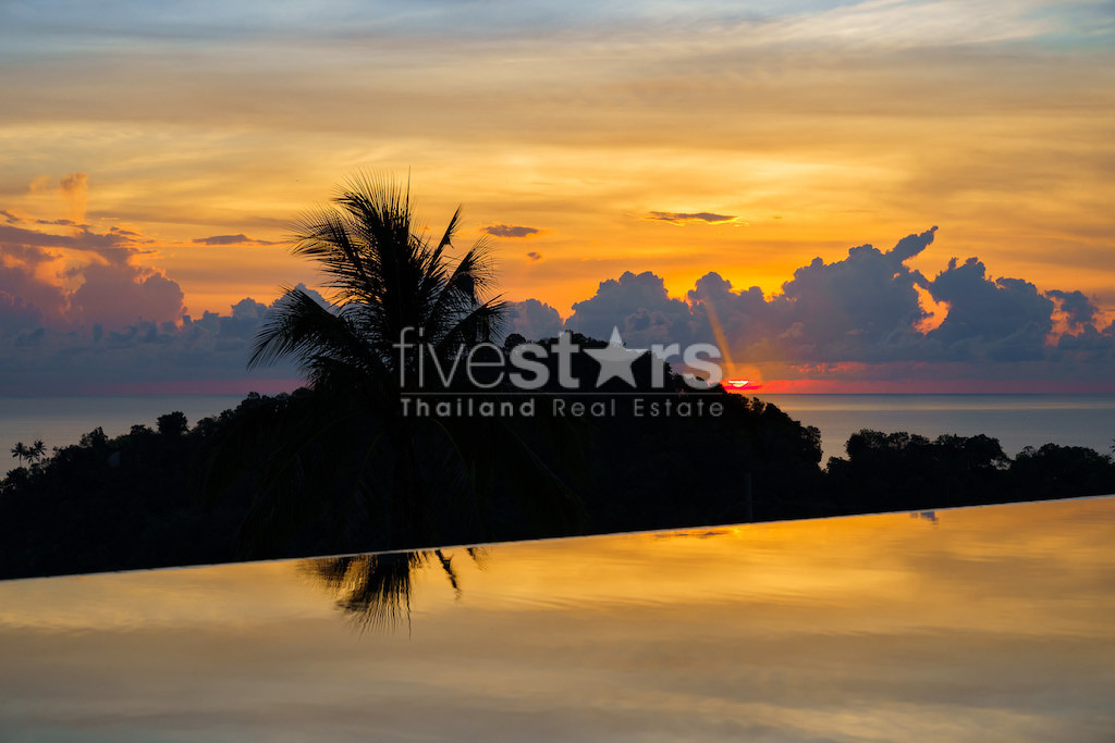 Superbe villa vue mer 4 chambres à vendre sur les hauteurs de Chaweng Noi, photo 19