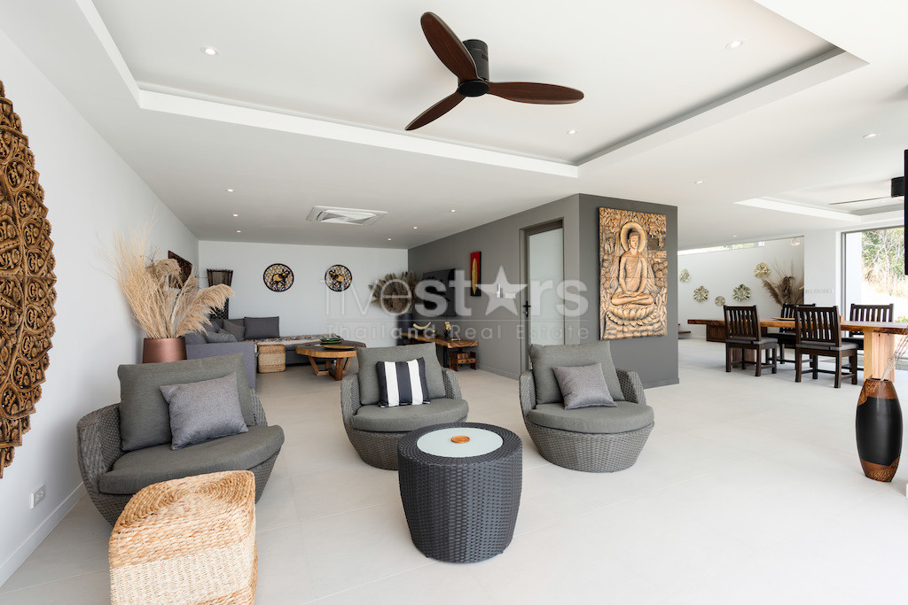 Villa 3 chambres vue mer à vendre quartier choengmon, photo 16