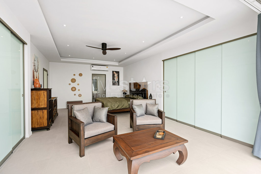 Villa 3 chambres vue mer à vendre quartier choengmon, photo 14