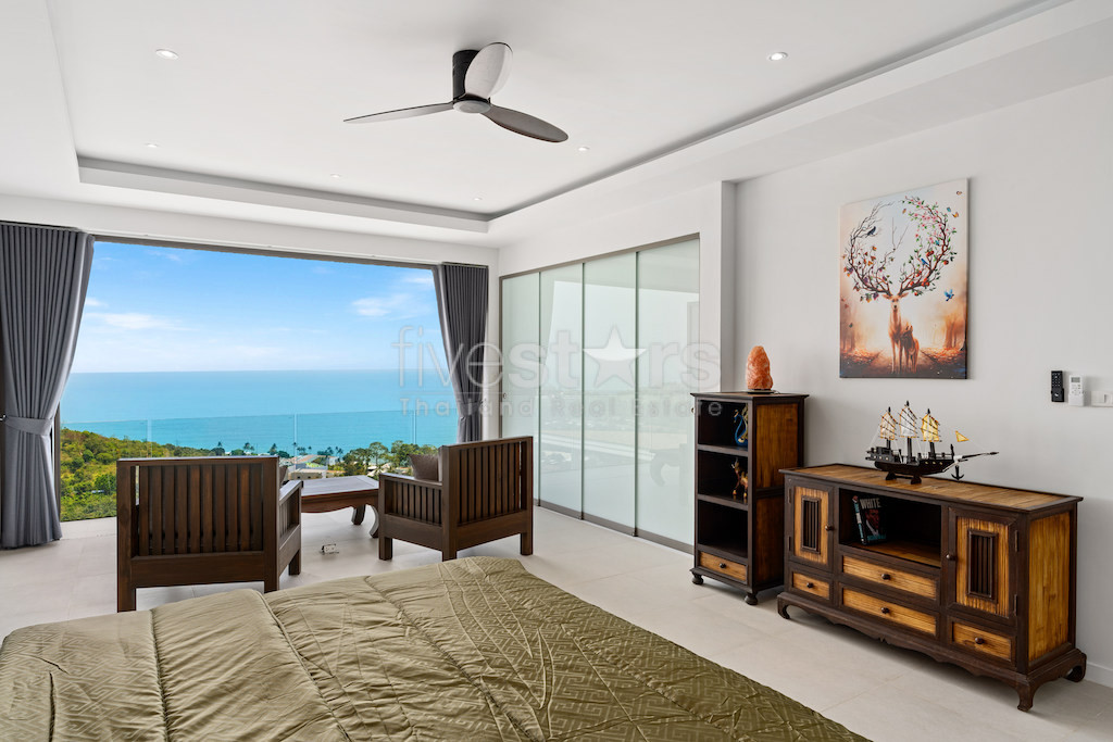 Villa 3 chambres vue mer à vendre quartier choengmon, photo 13