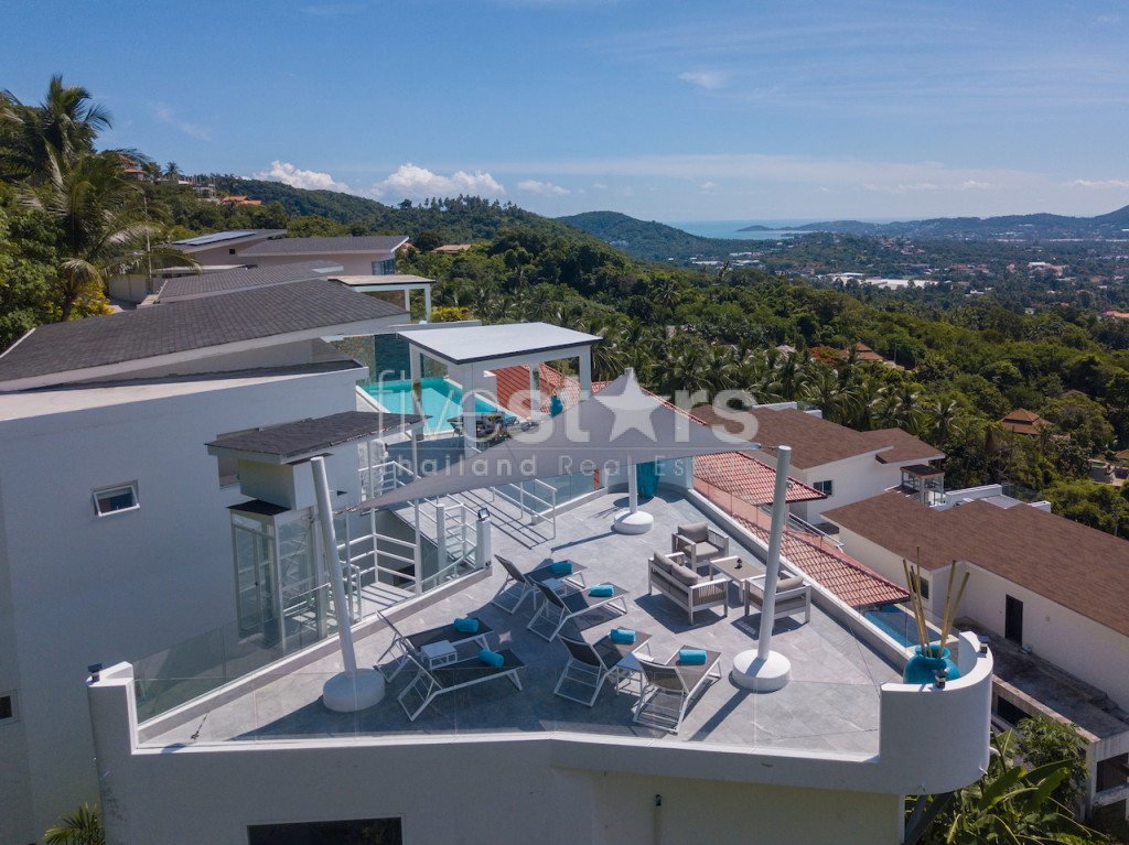 Villa 5 chambres vue mer a vendre Bophut, photo 5