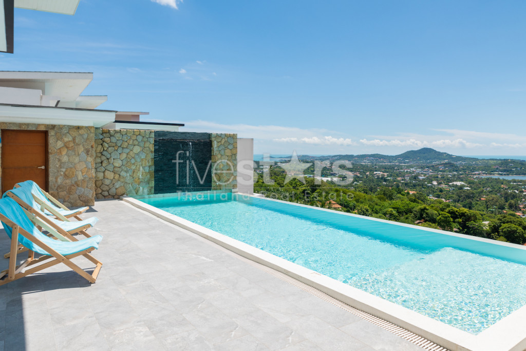 Villa 5 chambres vue mer a vendre Bophut, photo 4