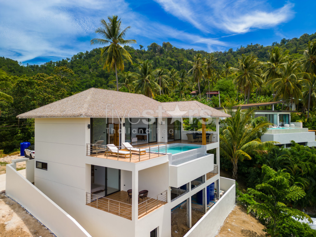 Villa 4 chambres avec vue mer à vendre sur les hauteurs de Lamai., photo 21