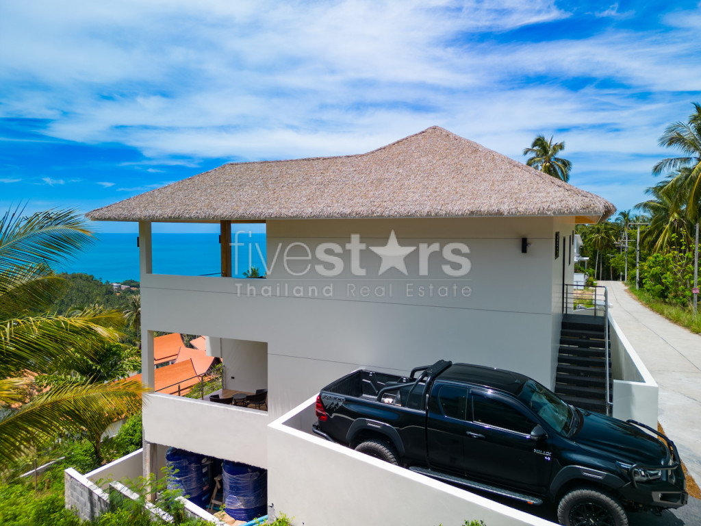 Villa 4 chambres avec vue mer à vendre sur les hauteurs de Lamai., photo 22