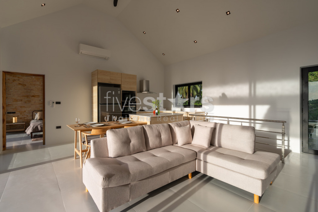 Villa 4 chambres avec vue mer à vendre sur les hauteurs de Lamai., photo 7