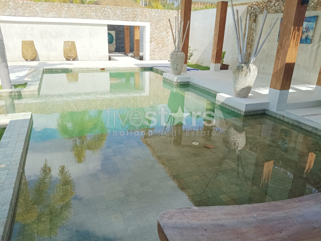 Villa moderne de style balinais avec 3 chambres à vendre quartier Maenam, photo 4