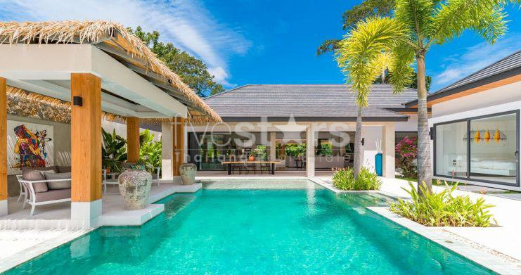 Villa moderne de style balinais avec 3 chambres à vendre quartier Maenam, photo 3