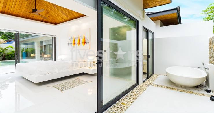 Villa moderne de style balinais avec 3 chambres à vendre quartier Maenam, photo 14