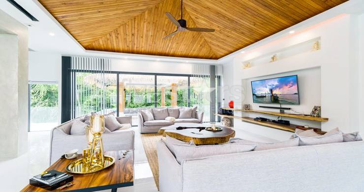 Villa moderne de style balinais avec 3 chambres à vendre quartier Maenam, photo 8