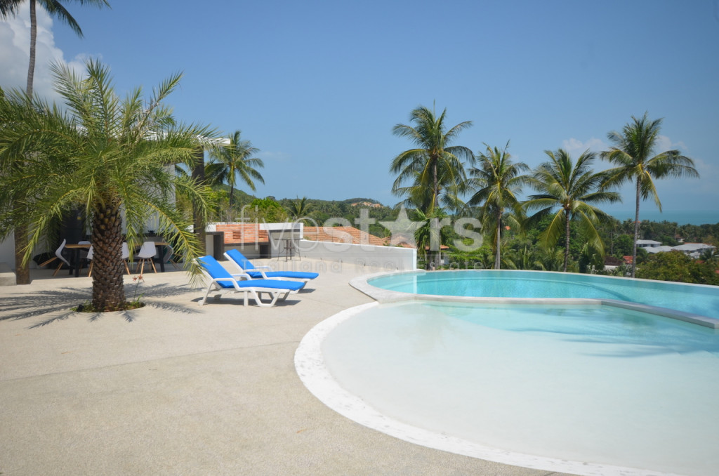 Villa spacieuse avec 5 chambres et vue mer à vendre à Koh Samui, photo 12