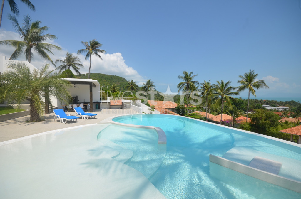 Villa spacieuse avec 5 chambres et vue mer à vendre à Koh Samui, photo 13
