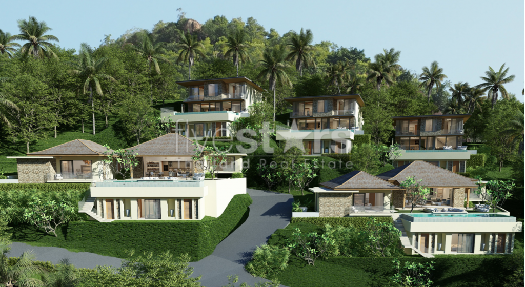 Villa neuve avec une des plus belle vue de Koh Samui