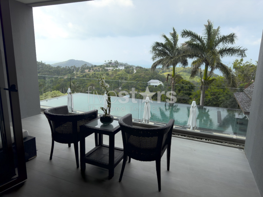 Superbe villa vue mer à vendre à Koh Samui sur la colline de Bophut, photo 11