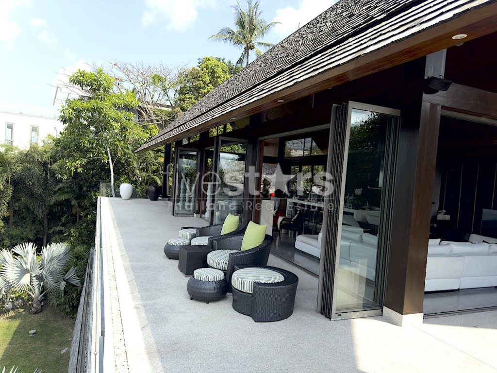 Superbe villa vue mer à vendre à Koh Samui sur la colline de Bophut, photo 7