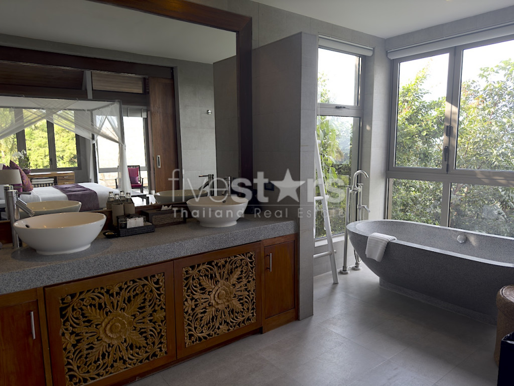 Superbe villa vue mer à vendre à Koh Samui sur la colline de Bophut, photo 10