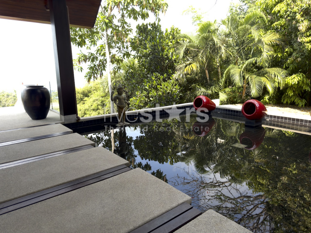 Superbe villa vue mer à vendre à Koh Samui sur la colline de Bophut, photo 17