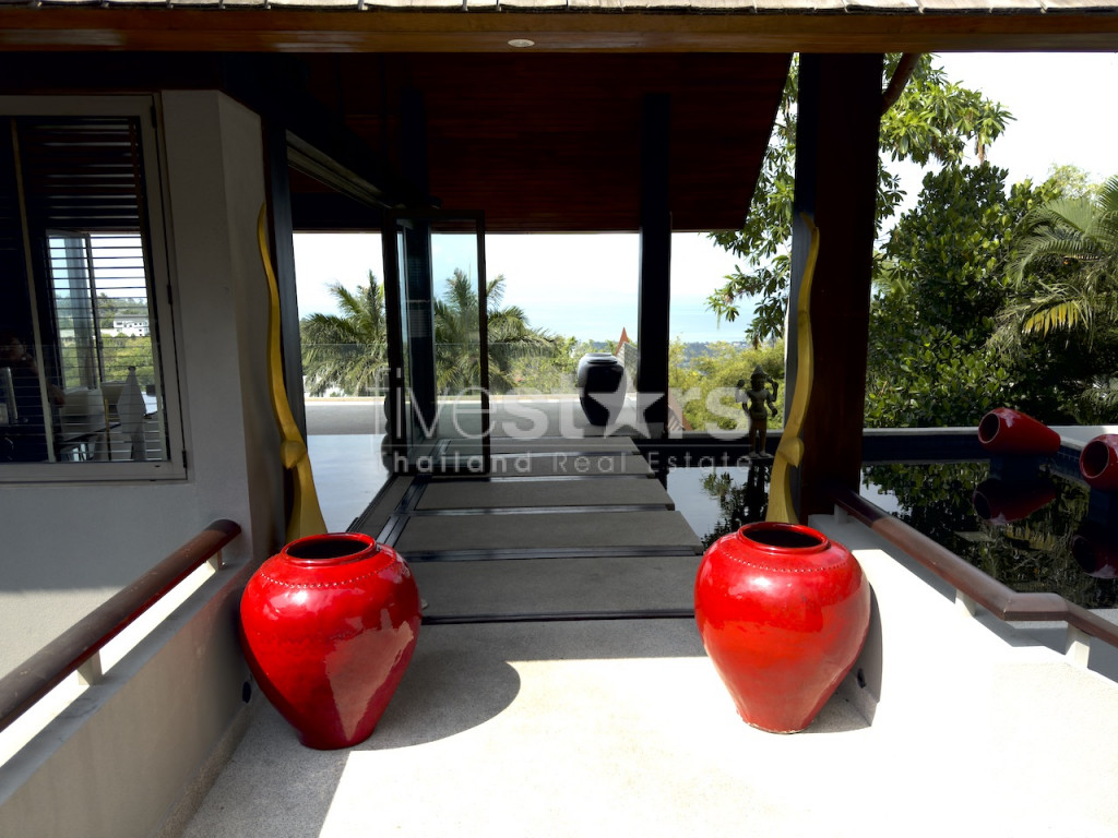 Superbe villa vue mer à vendre à Koh Samui sur la colline de Bophut, photo 16