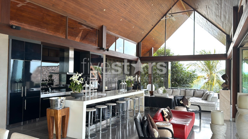 Superbe villa vue mer à vendre à Koh Samui sur la colline de Bophut, photo 3