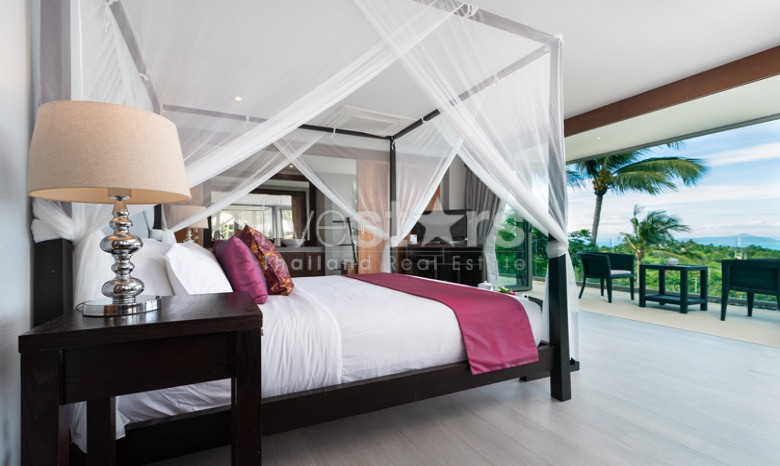 Superbe villa vue mer à vendre à Koh Samui sur la colline de Bophut, photo 21