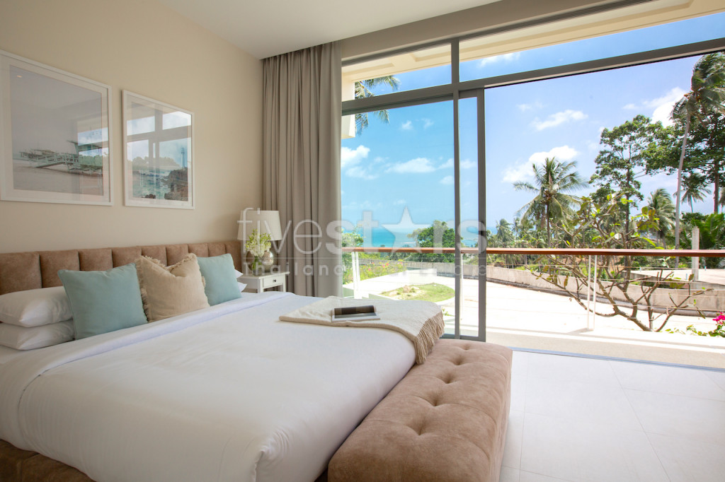 Villa moderne avec 4 chambres et vue mer à vendre quartier Lamai, photo 18
