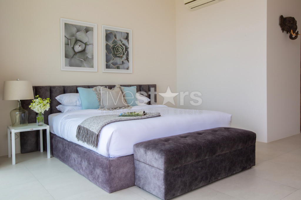 Villa moderne avec 4 chambres et vue mer à vendre quartier Lamai, photo 15