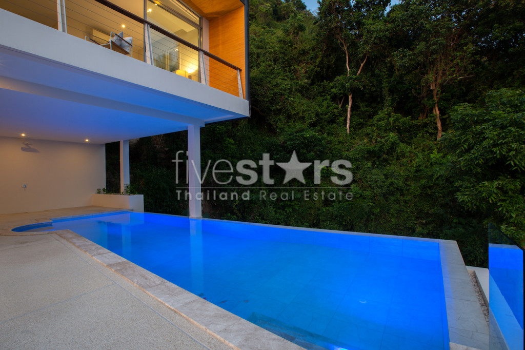 Villa moderne avec 4 chambres et vue mer à vendre quartier Lamai, photo 22