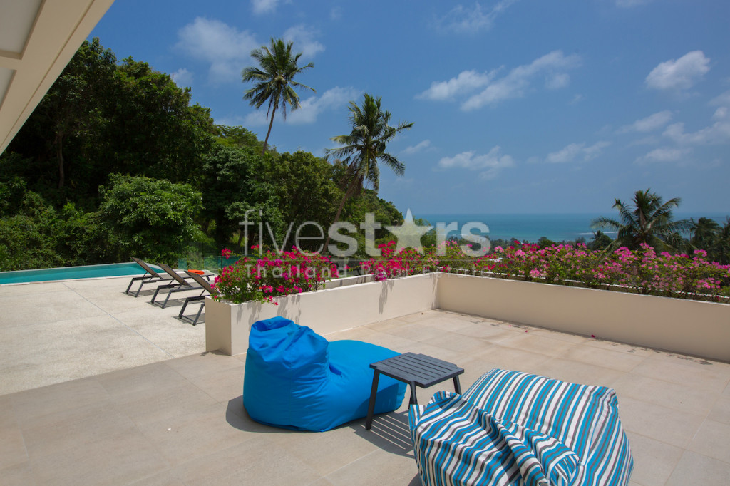 Villa moderne avec 4 chambres et vue mer à vendre quartier Lamai, photo 21