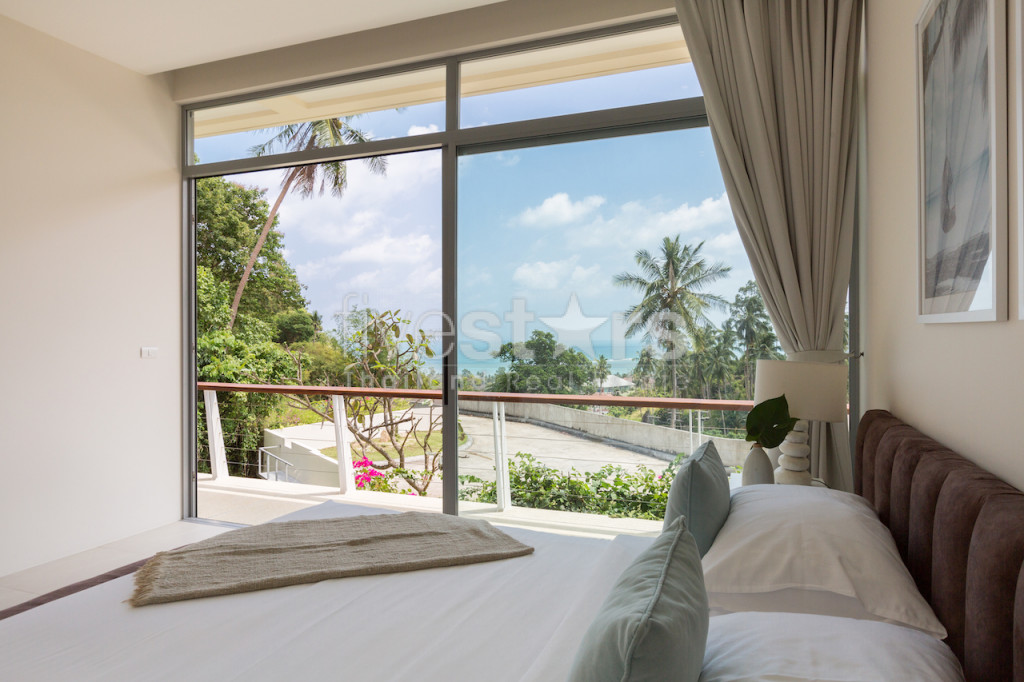 Villa moderne avec 4 chambres et vue mer à vendre quartier Lamai, photo 16