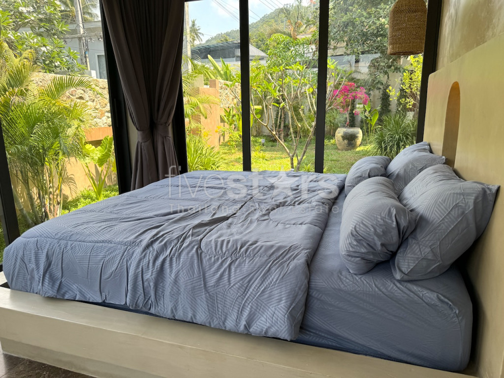 villa neuve de style balinais à vendre à Lamai a 100 mètres de windfield, photo 7
