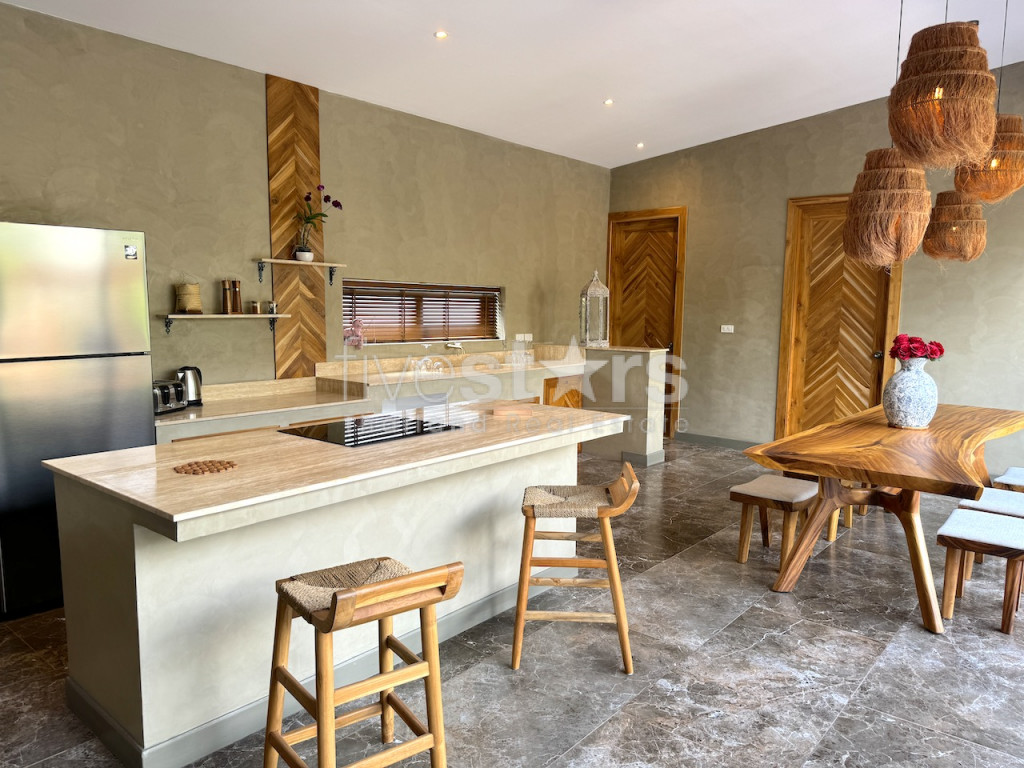 villa neuve de style balinais à vendre à Lamai a 100 mètres de windfield, photo 3