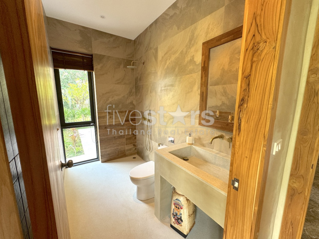 villa neuve de style balinais à vendre à Lamai a 100 mètres de windfield, photo 8