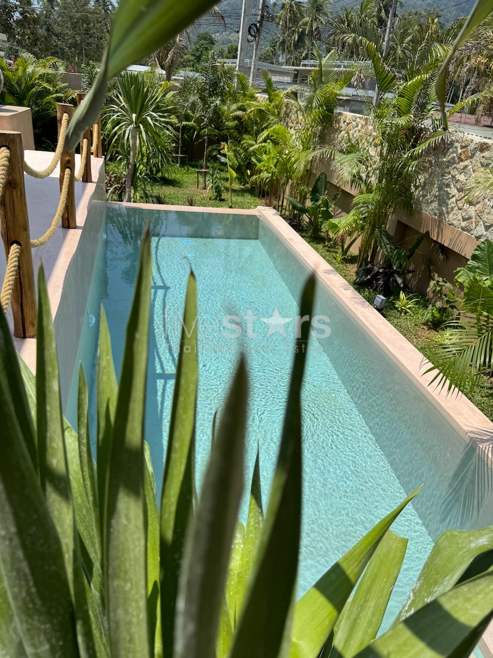 villa neuve de style balinais à vendre à Lamai a 100 mètres de windfield, photo 19